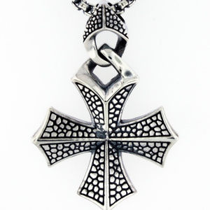 Stephen Webster 92.5 Silver Cross Pendant & Chain